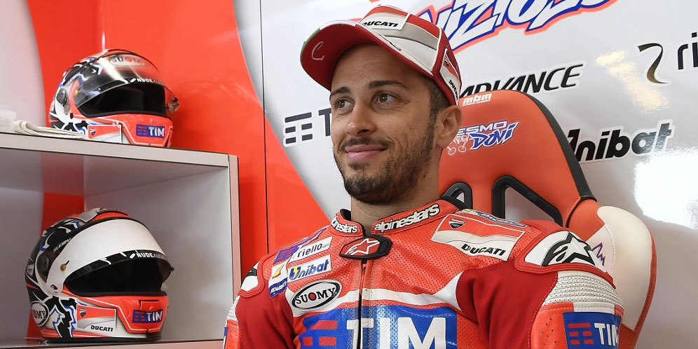 Tekad Bekuk Lorenzo, Dovizioso Janji Takkan Seperti Iannone Tekad Bekuk Lorenzo, Dovizioso Janji Takkan Seperti Iannone