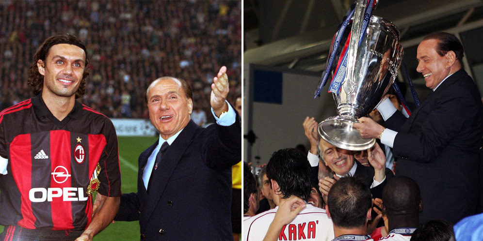 Kisah Cinta Tiga Dekade Berlusconi dan Milan Kisah Cinta Tiga Dekade Berlusconi dan Milan