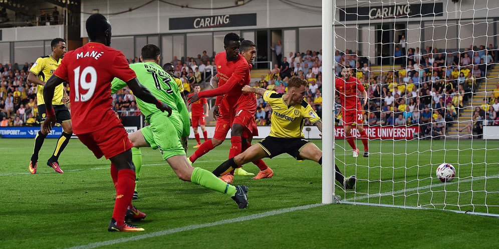 Henderson Puas Liverpool Bantai Burton Henderson Puas Liverpool Bantai Burton