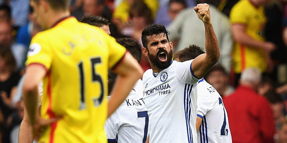Diego Costa dan Batshuayi Dapat Pujian Dari Conte