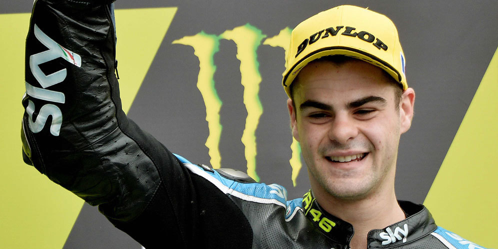 Romano Fenati (c) AFP