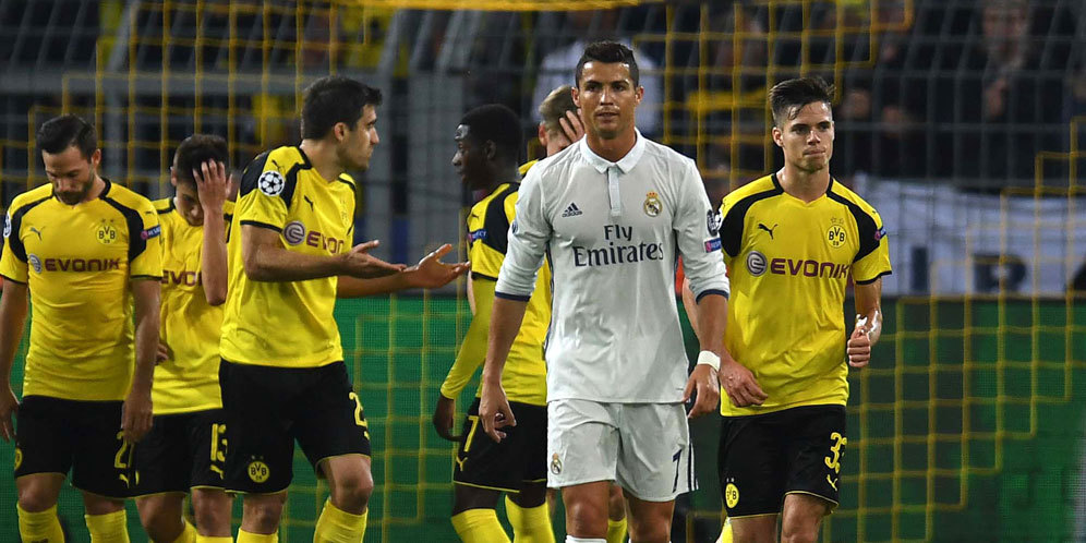 Highlights Liga Champions: Borussia Dortmund 2-2 Real Madrid