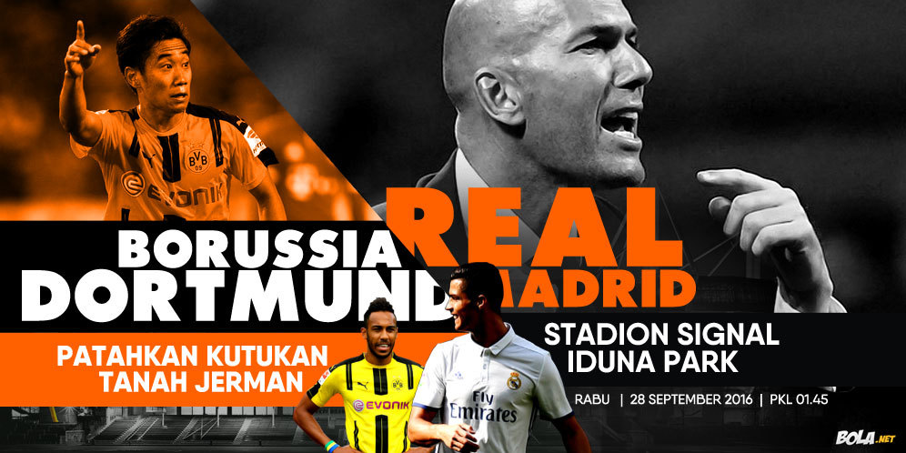 Prediksi Borussia Dortmund vs Real Madrid 28 September 2016 Prediksi Borussia Dortmund vs Real Madrid 28 September 2016