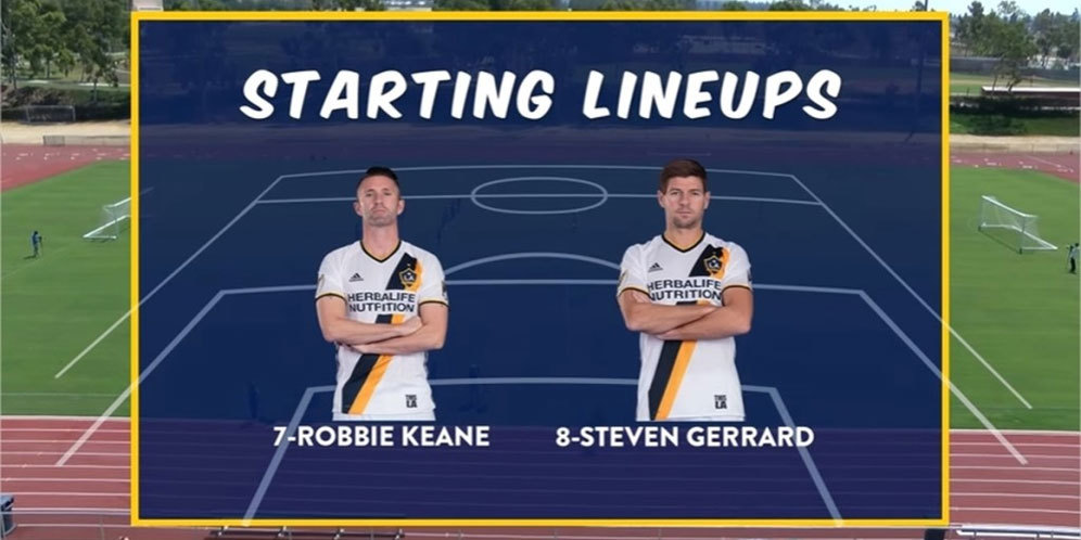 Berduet dengan Keane, Gerrard Ditantang Tim Berisikan 30 Pemain Berduet dengan Keane, Gerrard Ditantang Tim Berisikan 30 Pemain