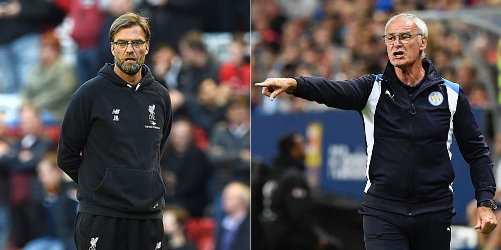 Head-to-head Manajer: Liverpool vs Leicester City
