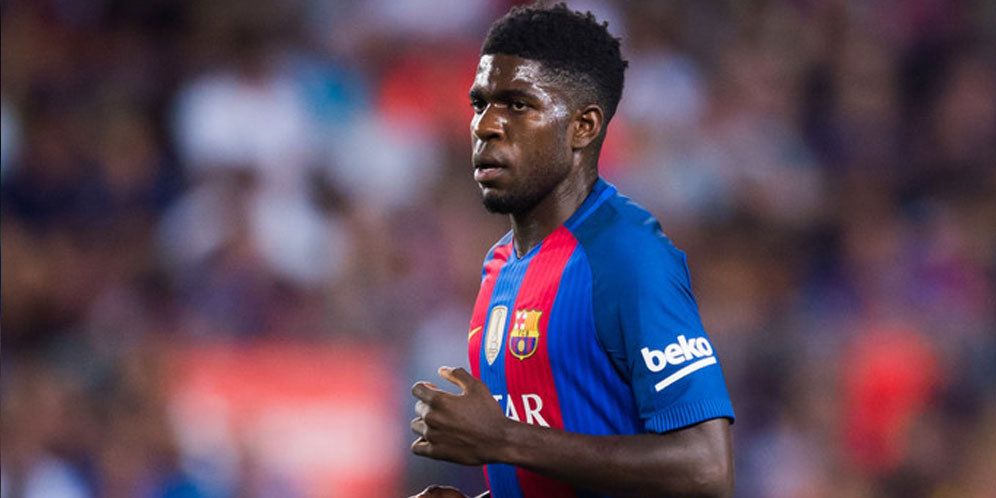 Cedera Saat Latihan, Umtiti Absen Lawan Atletico Cedera Saat Latihan, Umtiti Absen Lawan Atletico