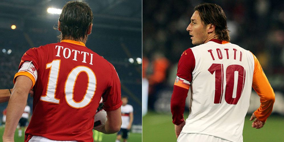 Totti, Gladiator Dengan Nomor 10 di Punggungnya Totti, Gladiator Dengan Nomor 10 di Punggungnya