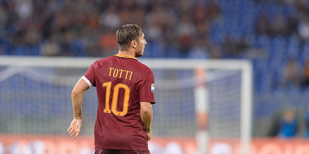 Rossi: Totti Terbaik Italia 20 Tahun Terakhir Rossi: Totti Terbaik Italia 20 Tahun Terakhir