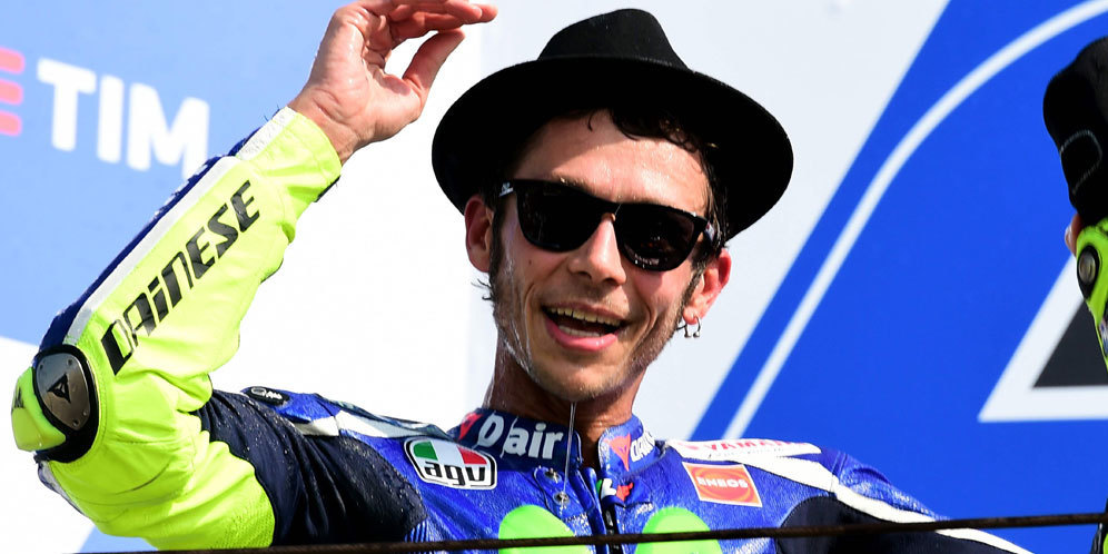 Rossi: Kalahkan Marquez Selalu Menyenangkan