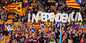 30 Ribu Bendera Catalan Siap Hiasi Camp Nou 30 Ribu Bendera Catalan Siap Hiasi Camp Nou