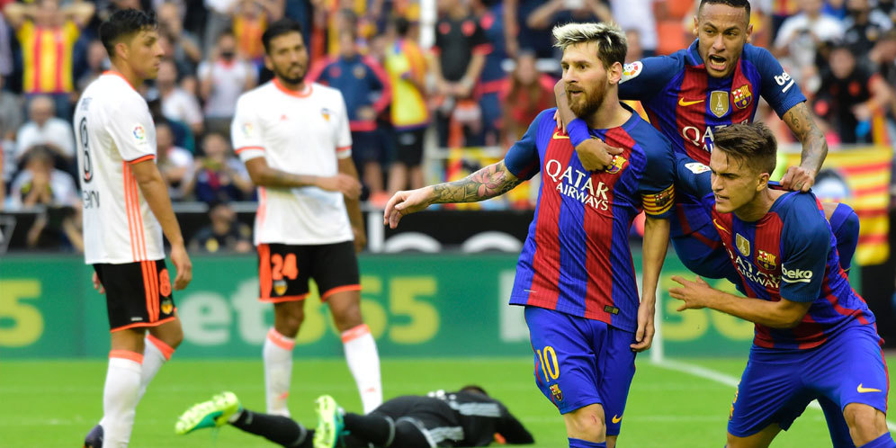 Hasil Pertandingan Valencia vs Barcelona: 2 - 3 Hasil Pertandingan Valencia vs Barcelona: 2 - 3