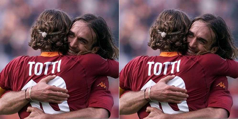 Batistuta: Saya Beruntung Kenal Totti Batistuta: Saya Beruntung Kenal Totti