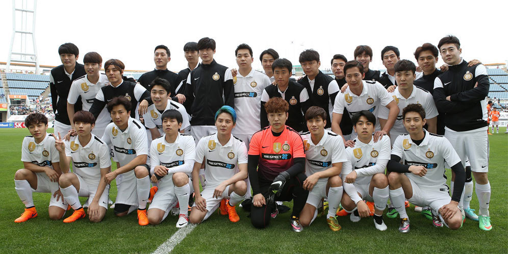 FC Men vs Selebritis FC: Ketika Bintang Korea Adu Terampil Bermain Sepakbola