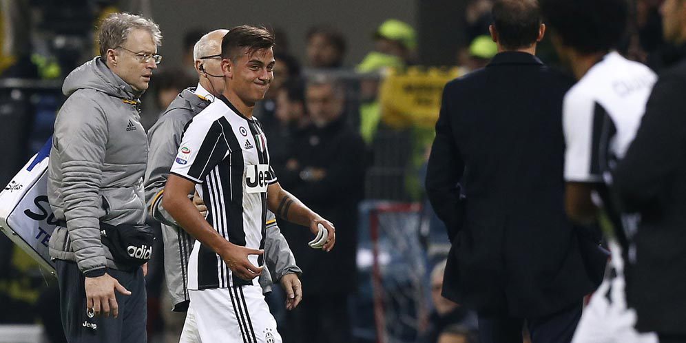 Cedera Hadapi Milan, Dybala Absen Dua Pekan Cedera Hadapi Milan, Dybala Absen Dua Pekan