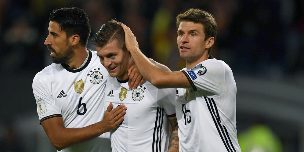 Khedira, Kroos dan Muller