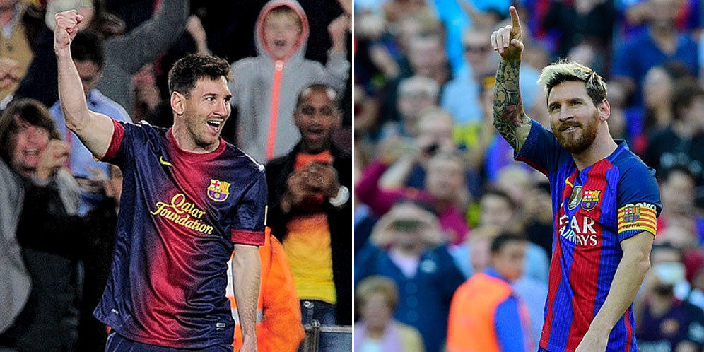 Gol 'Pertama' Messi Sejak Mei 2013 Gol 'Pertama' Messi Sejak Mei 2013