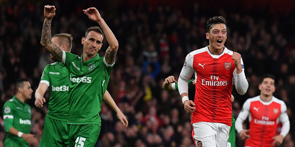 Beda Kelas, Sejarah Ludogorets Ternoda Oleh Arsenal Beda Kelas, Sejarah Ludogorets Ternoda Oleh Arsenal