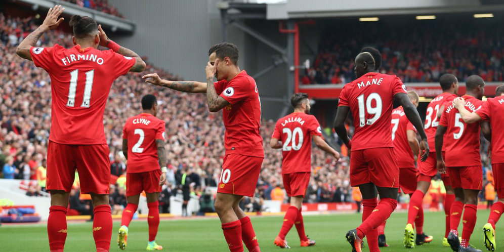 Ini Judul Selebrasi Coutinho dan Firmino Ini Judul Selebrasi Coutinho dan Firmino