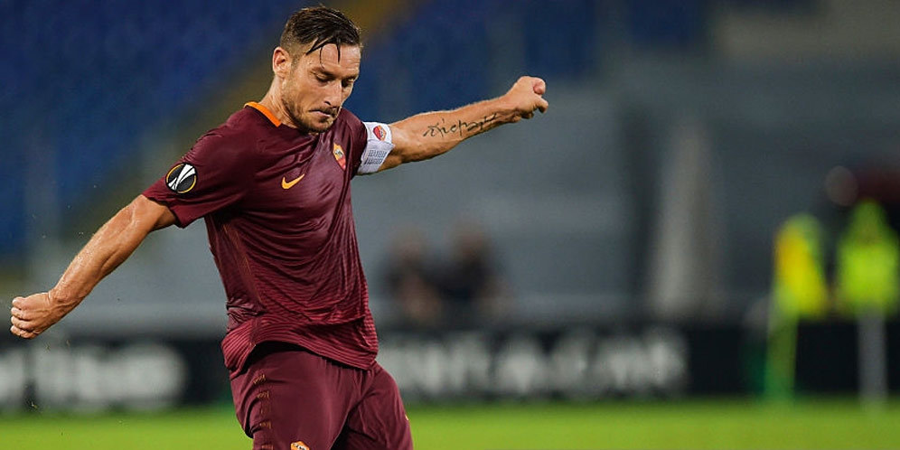 Totti, Sumber Kepercayaan Diri Giallorossi Totti, Sumber Kepercayaan Diri Giallorossi