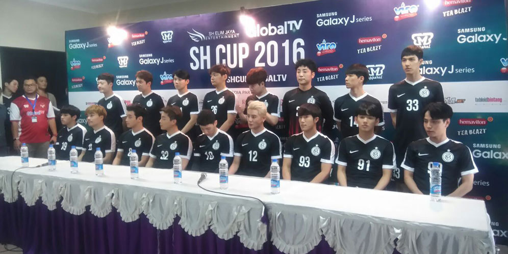 Tim Sepakbola Selebritis Korea Optimis Kalahkan Indonesia Tim Sepakbola Selebritis Korea Optimis Kalahkan Indonesia