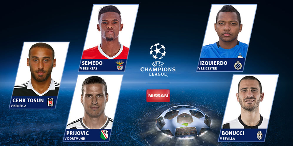 5 Gol Terbaik Liga Champions Matchday 5 5 Gol Terbaik Liga Champions Matchday 5