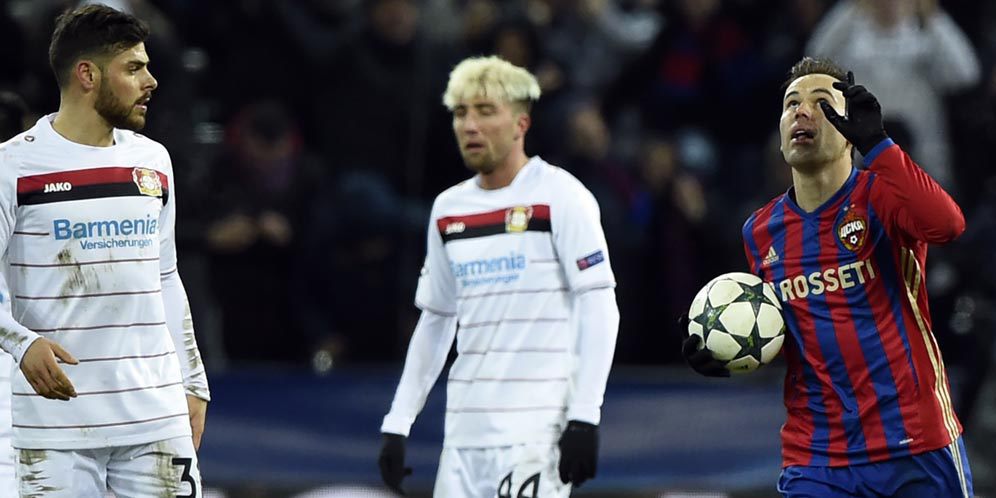 Highlights Liga Champions: CSKA Moskow 1-1 Bayer Leverkusen