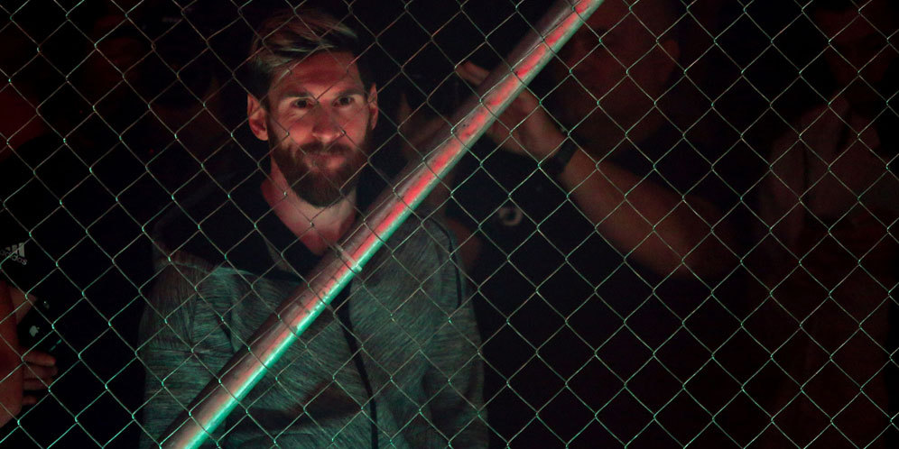 Messi Rusakkan Layar, Acara Promosi Adidas Kacau Balau Messi Rusakkan Layar, Acara Promosi Adidas Kacau Balau