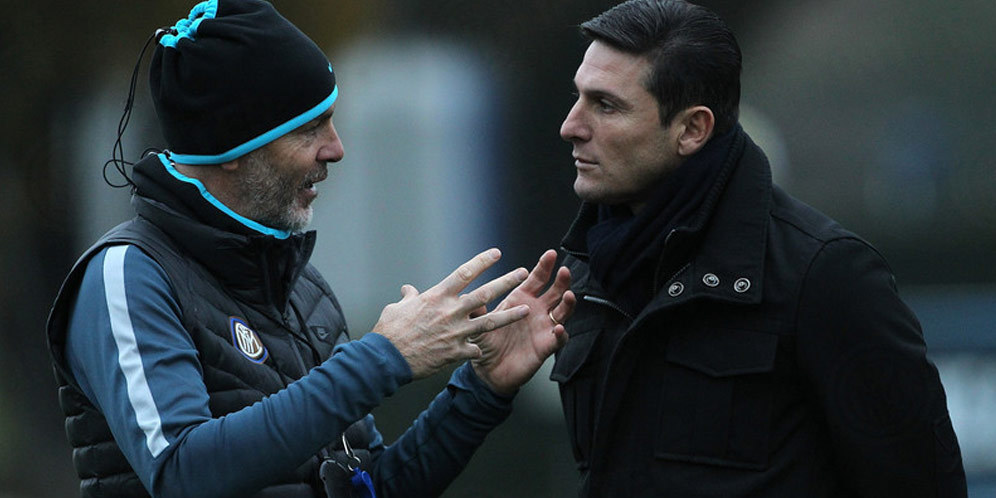 Stefano Pioli dan Javier Zanetti (c) FC Internazionale