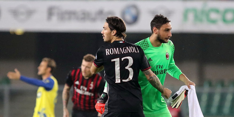 Milan Dengan Romagnoli vs Milan Tanpa Romagnoli Milan Dengan Romagnoli vs Milan Tanpa Romagnoli