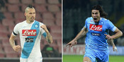 Koyak Nerazzurri, Hamsik Samai 104 Gol Cavani