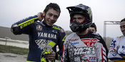 Aksi Valentino Rossi vs Flat Tracker Terbaik Amerika Serikat Aksi Valentino Rossi vs Flat Tracker Terbaik Amerika Serikat