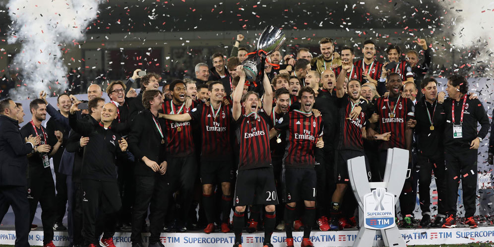 Milan Juara Supercoppa Jadi Momen Terbaik Montella Sebagai Pelatih