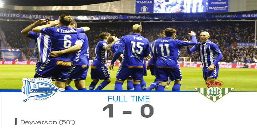 Highlights La Liga: Alaves 1-0 Real Betis Highlights La Liga: Alaves 1-0 Real Betis