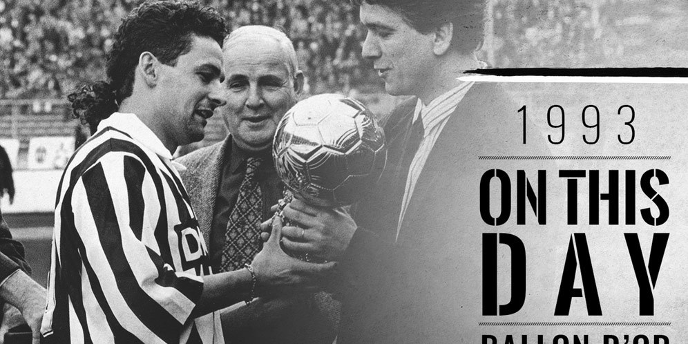 23 Tahun Ballon d'Or Roberto Baggio 23 Tahun Ballon d'Or Roberto Baggio