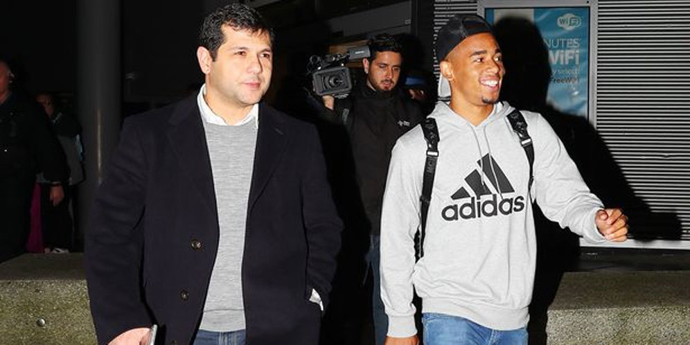 Mulai Gabung City, Gabriel Jesus Sudah Tiba di Manchester Mulai Gabung City, Gabriel Jesus Sudah Tiba di Manchester