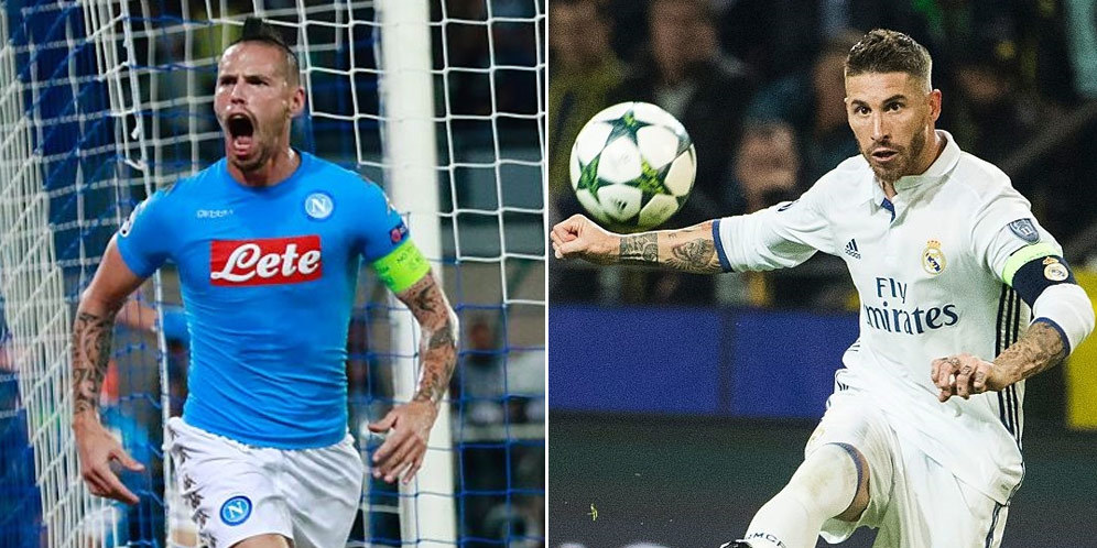Hamsik: Napoli Belum Menyerah untuk Singkirkan Real Madrid Hamsik: Napoli Belum Menyerah untuk Singkirkan Real Madrid