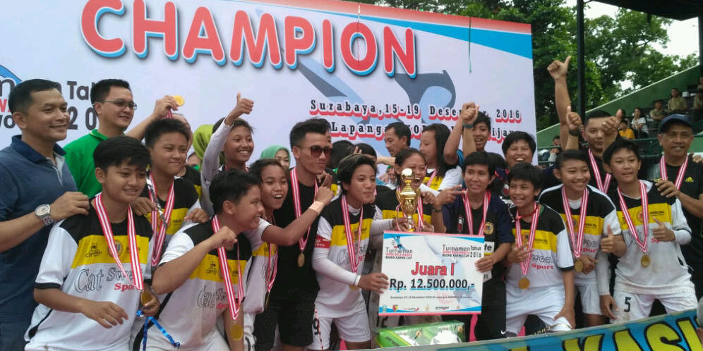 IKIP Budi Utomo Malang Juara Piala Budhe Karwo IKIP Budi Utomo Malang Juara Piala Budhe Karwo