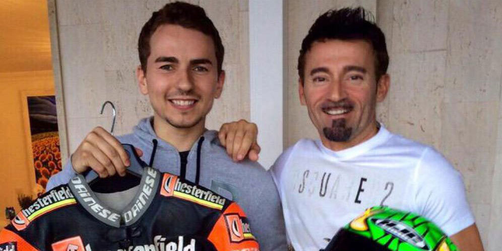 Jorge Lorenzo dan Max Biaggi (c) Motorbikemag
