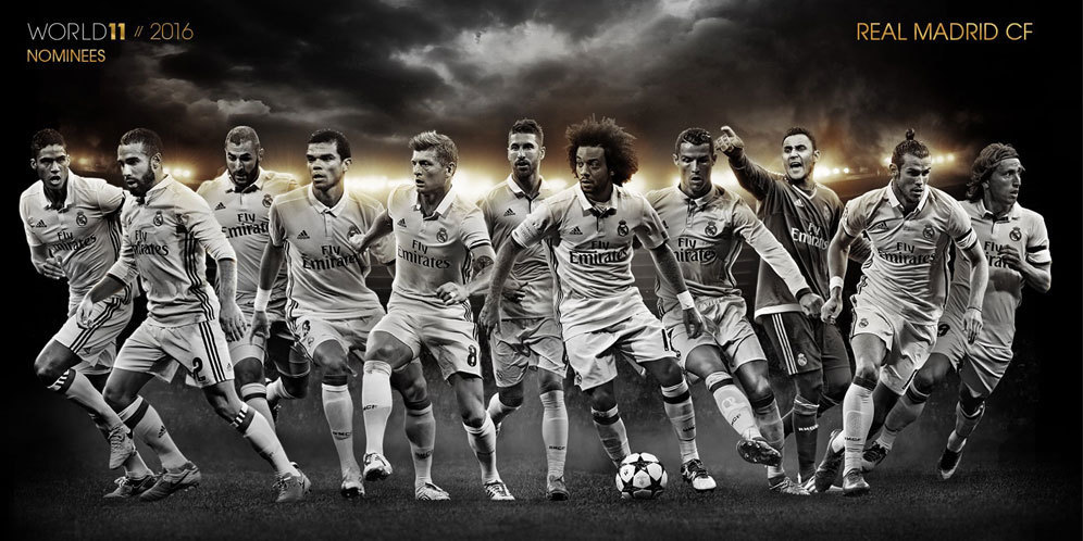 Real Madrid Dominasi Kandidat FIFA FIFPro World11 Real Madrid Dominasi Kandidat FIFA FIFPro World11