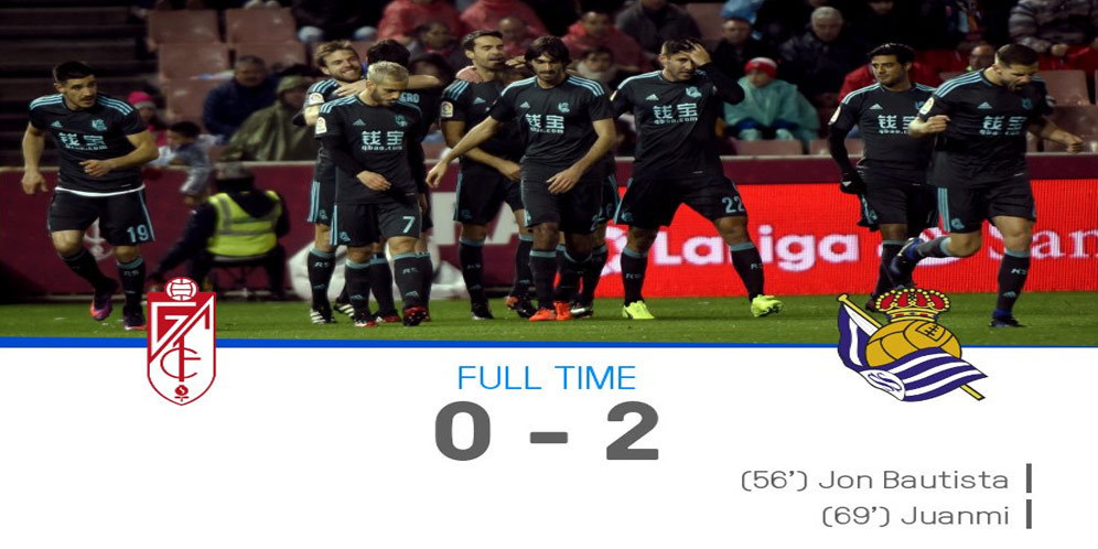 Highlights La Liga: Granada 0-2 Sociedad Highlights La Liga: Granada 0-2 Sociedad