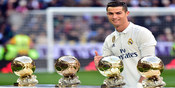 Galeri: Cristiano Ronaldo dan 4 Ballon d'Or di Bernabeu Galeri: Cristiano Ronaldo dan 4 Ballon d'Or di Bernabeu