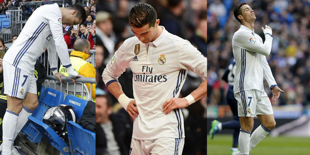 Galeri Foto: Frustasinya Cristiano Ronaldo vs Malaga Galeri Foto: Frustasinya Cristiano Ronaldo vs Malaga