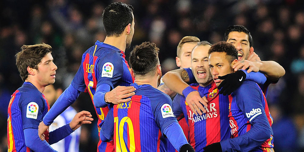Highlights Copa del Rey: Real Sociedad 0-1 Barcelona Highlights Copa del Rey: Real Sociedad 0-1 Barcelona