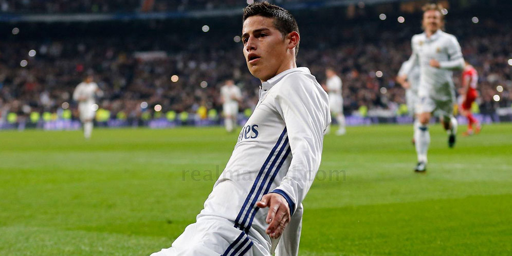 James 29 Gol Real Madrid, Baru 1 Penalti James 29 Gol Real Madrid, Baru 1 Penalti
