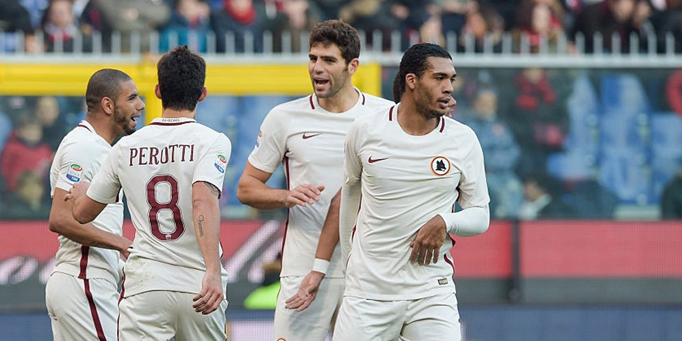 Hattrick Kemenangan Giallorossi di Marassi Hattrick Kemenangan Giallorossi di Marassi