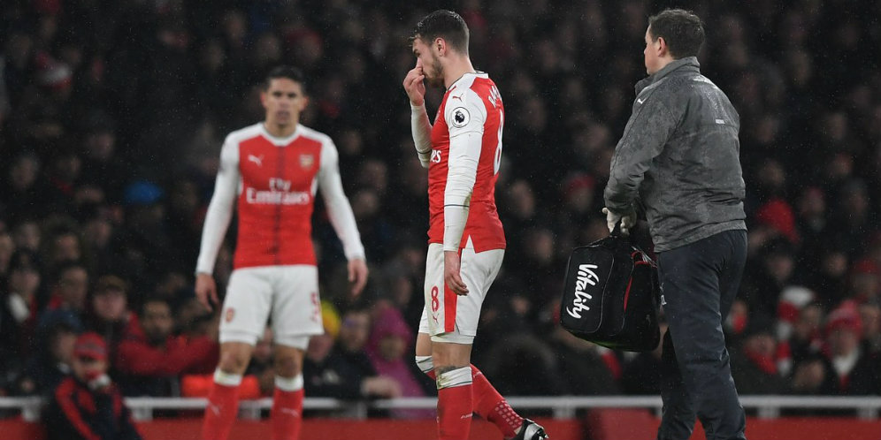 Ramsey Dipastikan Absen Tiga Pekan Ramsey Dipastikan Absen Tiga Pekan