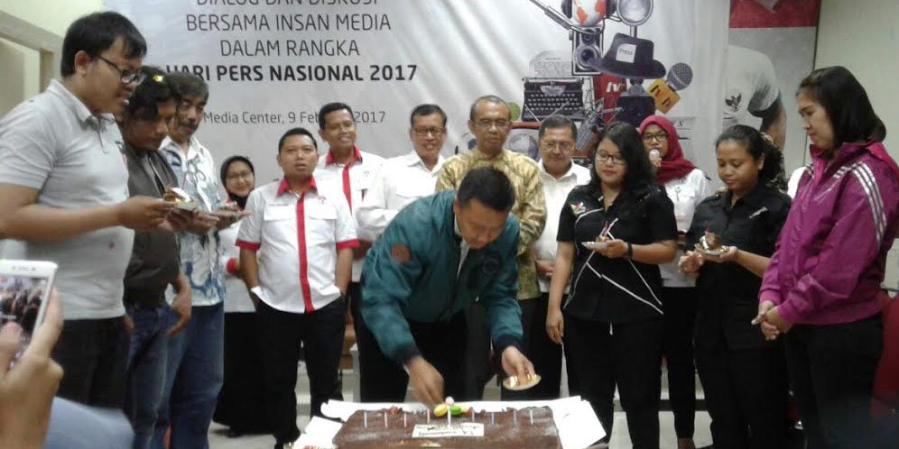 Menpora Rayakan Hari Pers Nasional Menpora Rayakan Hari Pers Nasional