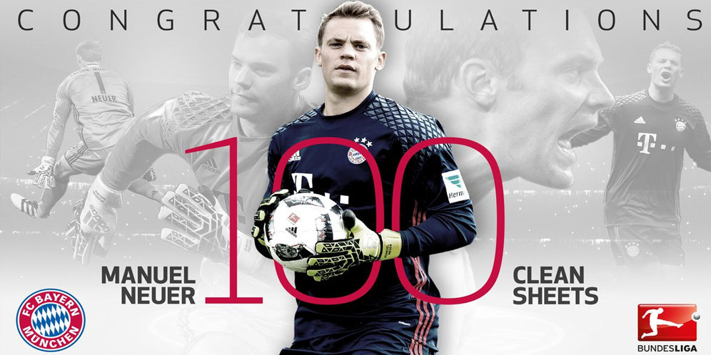 Manuel Neuer 100 Clean Sheet Manuel Neuer 100 Clean Sheet