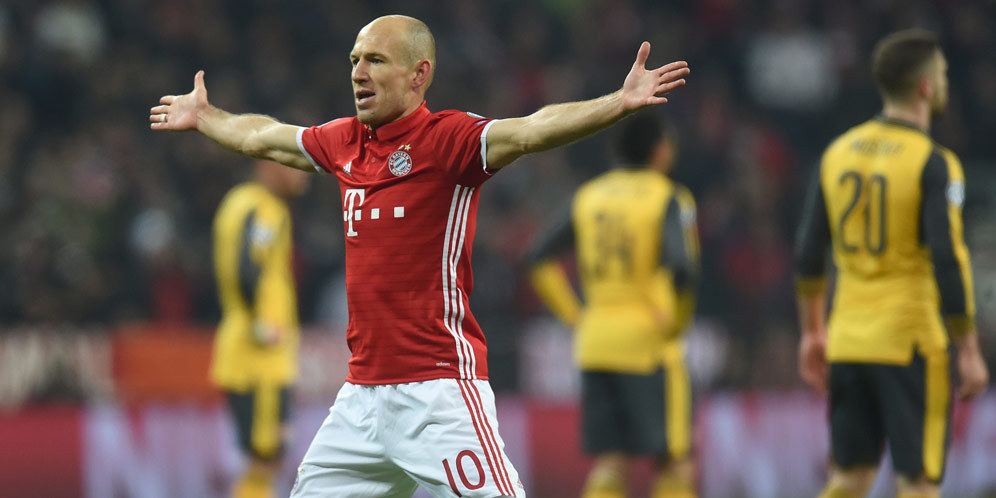 Robben Ingatkan Arsenal: Saya Masih Punya Senjata Lain Robben Ingatkan Arsenal: Saya Masih Punya Senjata Lain
