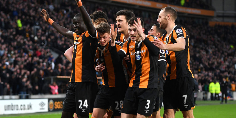 Selebrasi Gol Hull City
